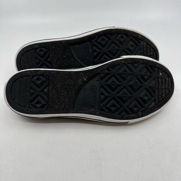 Converse All Star Chuck Taylor Double Tongue Sneakers Junior Girls US 4 UK 3.5 - Picture 7 of 7